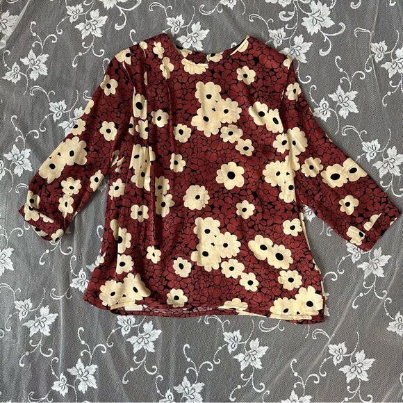 Ba&sh Floral Blouse Sz XS - Picture 9 of 13